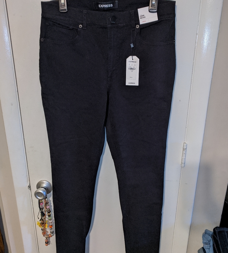 NWT Express Jean Leggings Sz 10R
